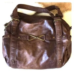 DEENA & OZZY Oversized Shoulder Bag